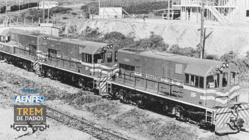 Locomotivas da RFFSA na região Nordeste