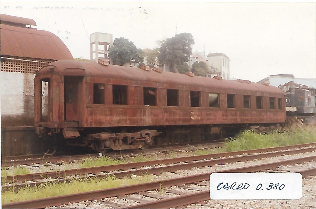 Carro do Trem Cruzeiro do Sul em Marítima