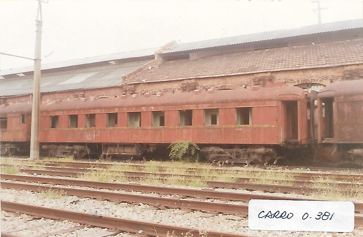 Carro do Trem Cruzeiro do Sul em Marítima