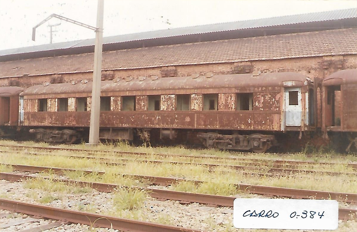 Carro do Trem Cruzeiro do Sul em Marítima