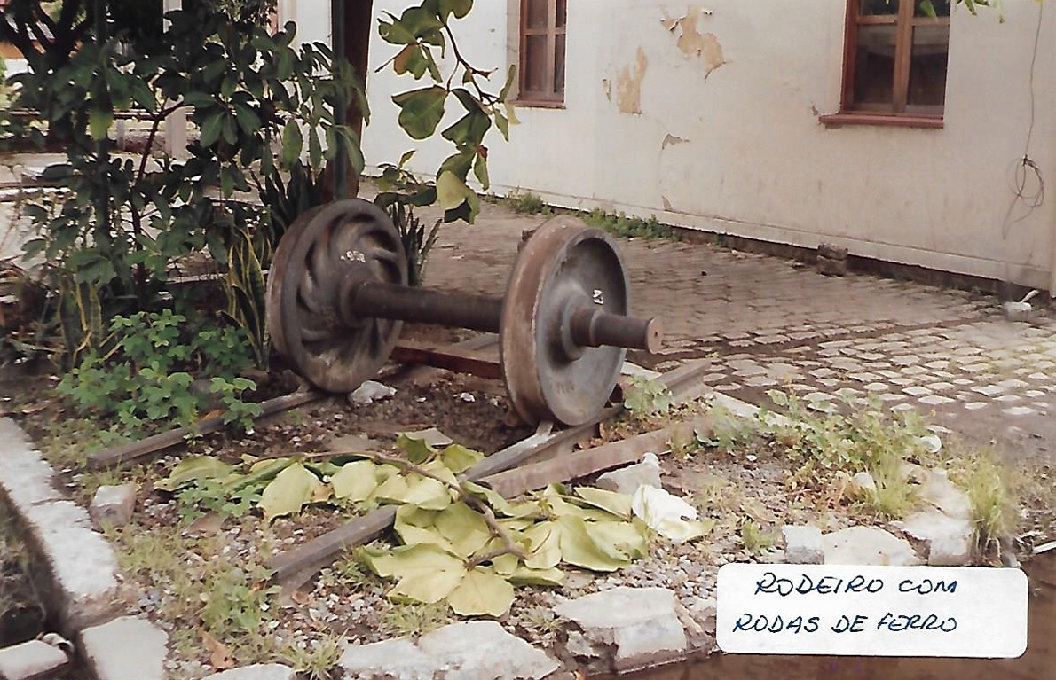 Rodeiro ferroviário encontrado em Marítima
