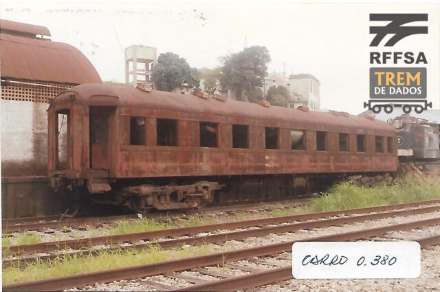 Carro do Trem Cruzeiro do Sul em Marítima