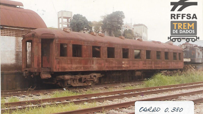 Carro do Trem Cruzeiro do Sul em Marítima