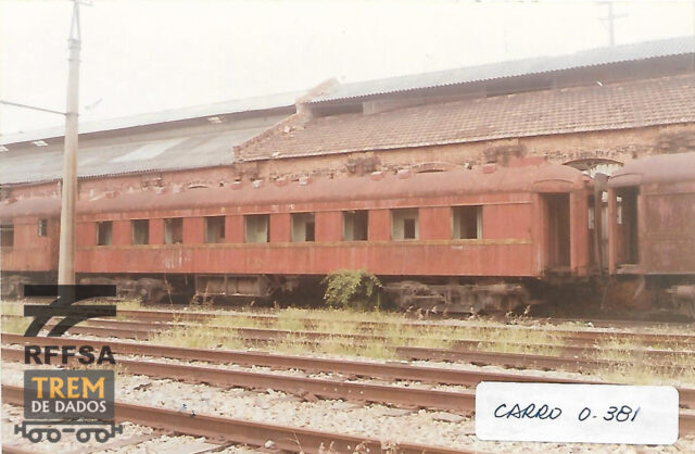 Carro do Trem Cruzeiro do Sul em Marítima
