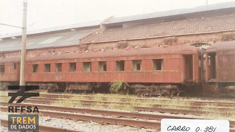 Carro do Trem Cruzeiro do Sul em Marítima