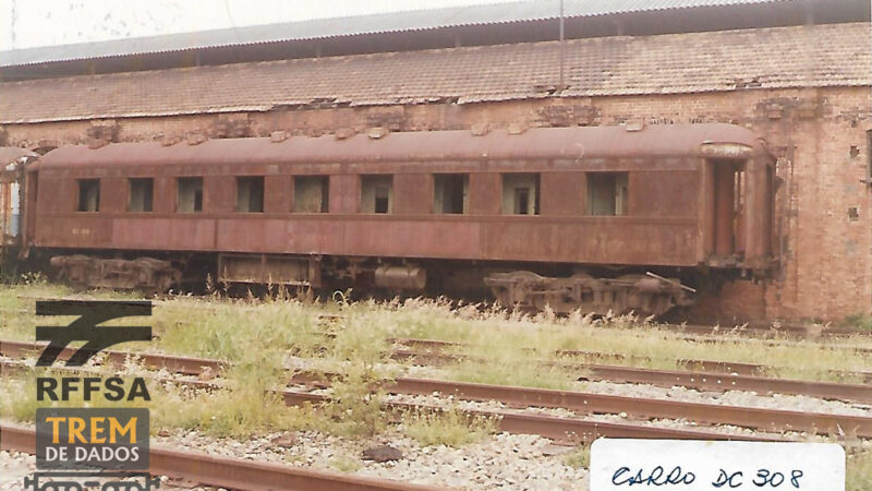 Carro do Trem Cruzeiro do Sul em Marítima