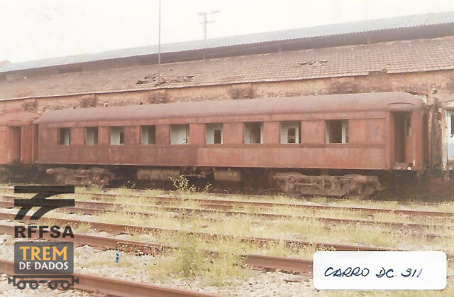 Carro do Trem Cruzeiro do Sul em Marítima
