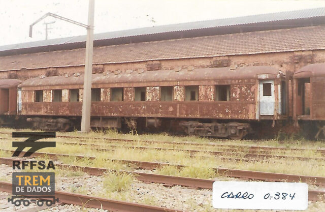 Carro do Trem Cruzeiro do Sul em Marítima