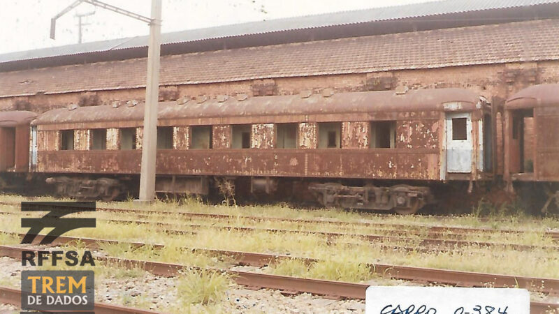 Carro do Trem Cruzeiro do Sul em Marítima