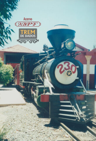 Locomotiva 230 no SESC Grussaí, São João da Barra – RJ
